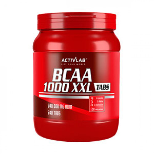 Амінокислоти Activlab BCAA 1000 XXL Tabs (240 таблеток)