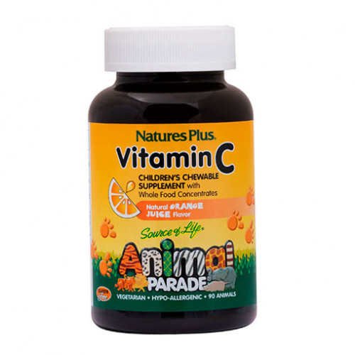 Вітамін C для дітей Animal Parade Vitamin C Childrens Chewable 90 табл