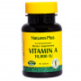 Витамин А Vitamin A 10,000 IU Water-Dispersible Natures Plus 90 табл