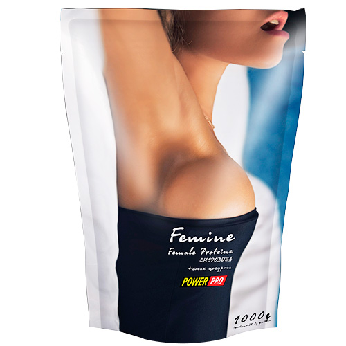 Протеин Power Pro Femine смородина + йогурт 1000 грамм