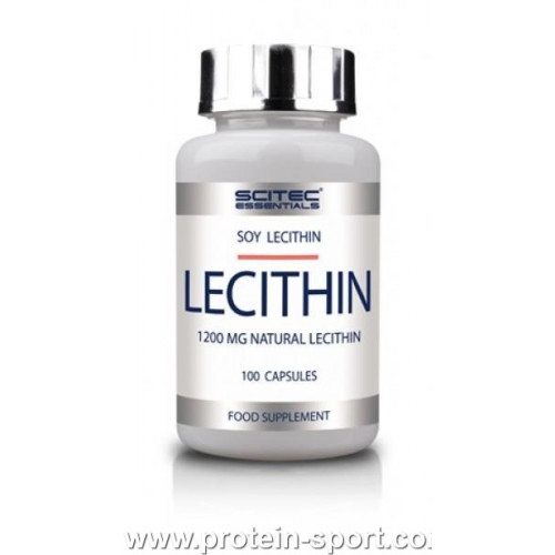 Лецитин, Lecithin Scitec Nutrition 100 капсул