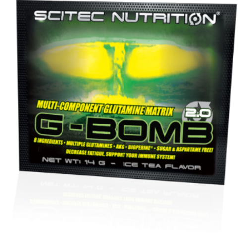 Глютамін, Scitec Nutrition G-Bomb 2.0 1 пак. холодний чай