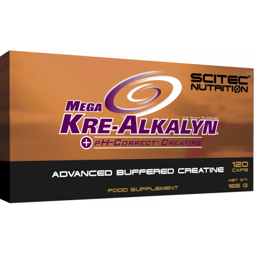 Креатин Scitec Nutrition Mega Kre-Alkalyn 120 капсул