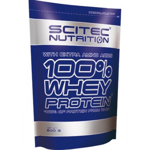 Протеїн Scitec Nutrition 100% Whey Protein 500 g шоколад