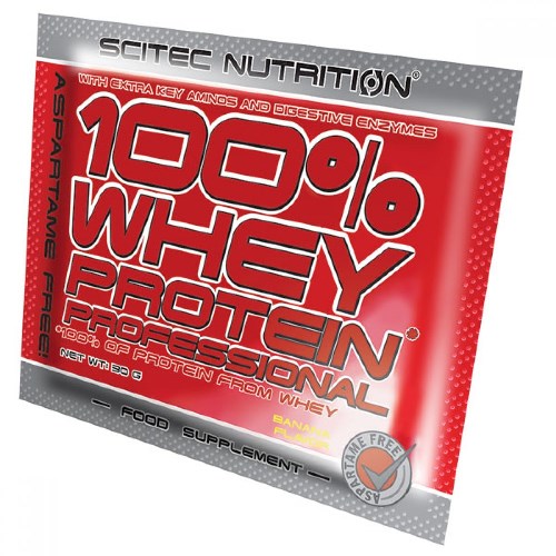 Протеїн Scitec Nutrition 100% Whey Protein Prof. sachet 1 пакетик