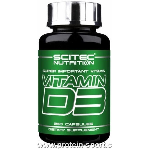 Вітаміни Scitec Nutrition Vitamin-D3 (250 капсул)