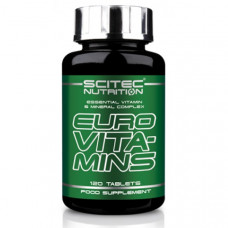 Scitec Nutrition, Витамины, Euro Vita-Mins 120 таблеток