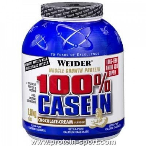 Протеїн Weider 100% Casein 1800 грам