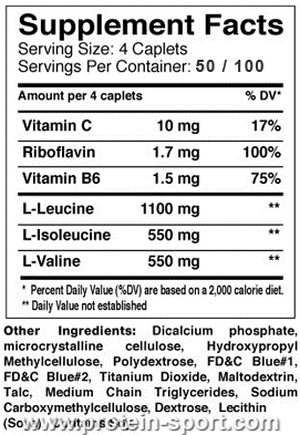 Dymatize Nutrition BCAA Complex 2200 200 таблеток
