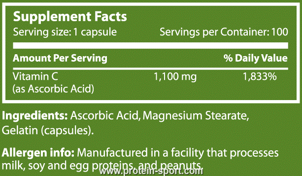 Scitec Nutrition Vita-C 1100 100 капсул
